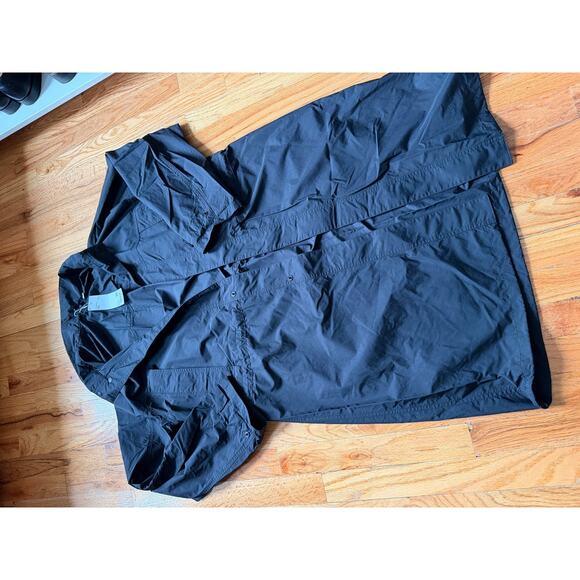 UNIQLO U lightweight Long Coat Women US XXS oversized black - Picture 5 of 5